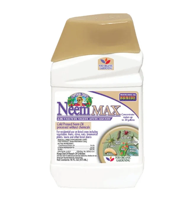 Captain Jack's NeemMax Insecticide Concentrate 16oz 3 Captain Jack's NeemMax Insecticide Concentrate 16oz