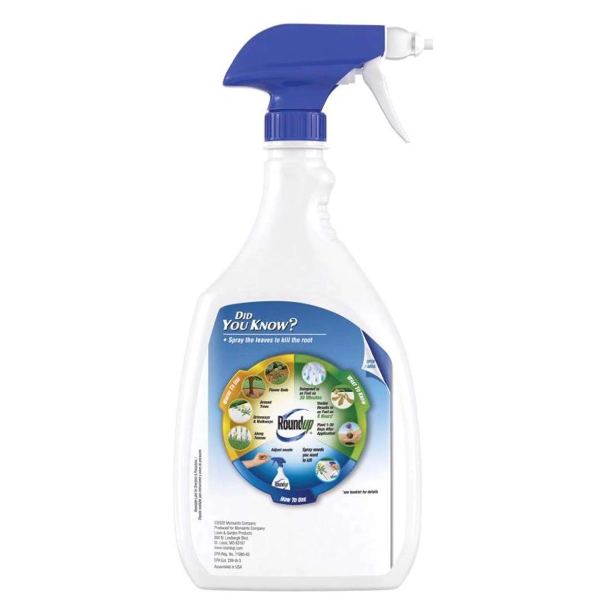 Roundup Weed And Grass Killer, 24 Oz 4 Roundup Weed And Grass Killer, 24 Oz - Image 2