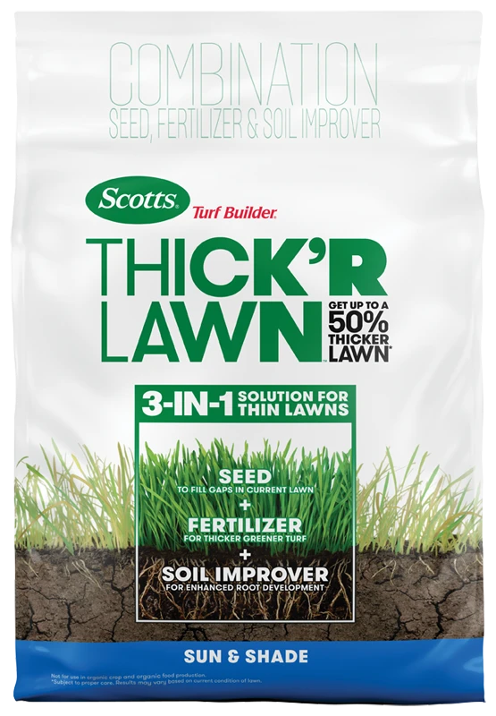 Scotts Turf Builder® Thick'R Lawn™ Sun & Shade 3 Scotts Turf Builder® Thick'R Lawn™ Sun & Shade