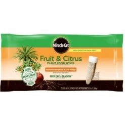Scotts Miracle-Gro Fruit & Citrus Fertilizer Spikes, 12-Pk.
