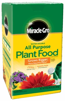 Miracle-Gro Water Soluble All Purpose Plant Food, 3 Lbs.