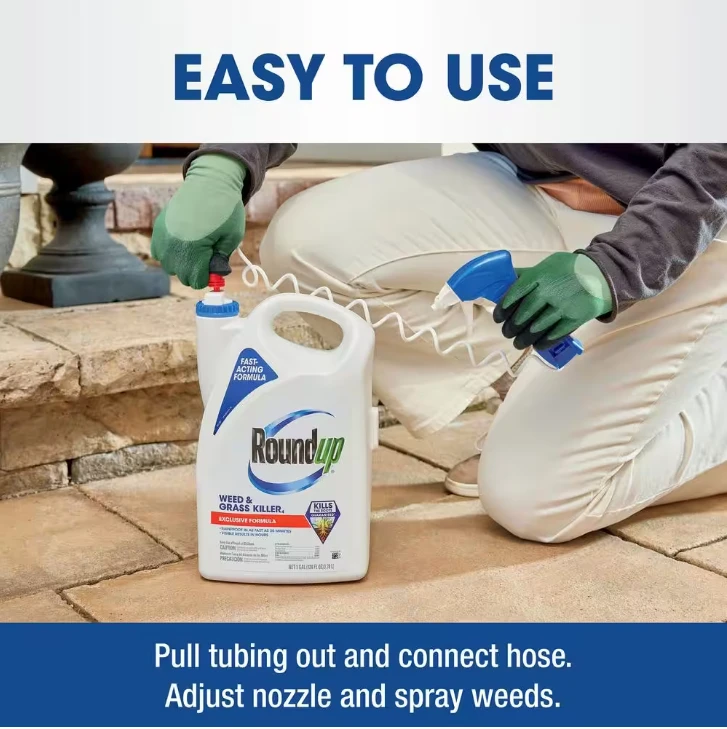 Roundup Weed & Grass Killer W/ Trigger Sprayer - 1 Gal. 6 Roundup Weed & Grass Killer W/ Trigger Sprayer - 1 Gal. - Image 4