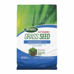 Scotts Turf Builder Grass Seed Sun & Shade Mix, 2.4 Lb