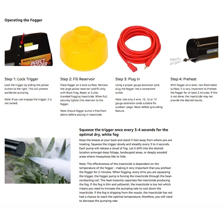 Burgess Electric 960 Insect Fogger 6 Burgess Electric 960 Insect Fogger - Image 4