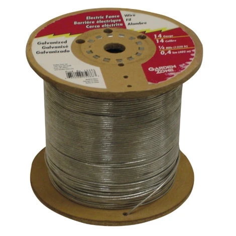 Origin Point 17 Gauge Electric Fence Wire 1/4 Mile Spool 3 Origin Point 17 Gauge Electric Fence Wire 1/4 Mile Spool