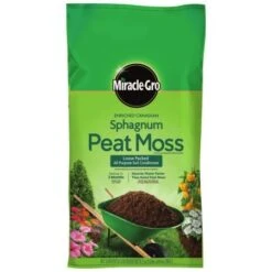 Miracle-Gro Enriched Canadian Sphagnum Peat Moss