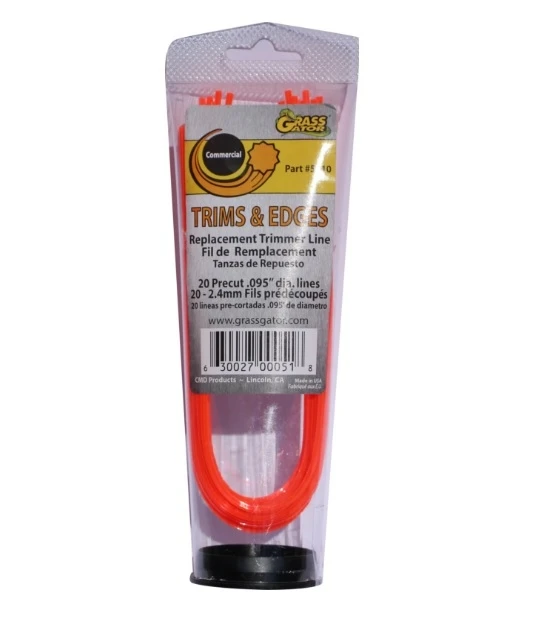 CMD Products .095 Pre-Cut Shaped Trimmer Line 3 CMD Products .095 Pre-Cut Shaped Trimmer Line