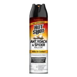 Hot Shot Ant, Roach, & Spider Insect Killer Aerosol Spray, 17.5 Oz.