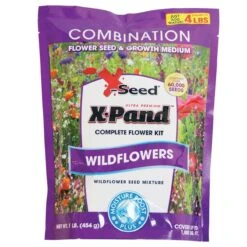 X-Seed 1lb Bag Ultra Wildflower Seed Mix