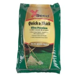 X-Seed Ultra-Premium Quick & Thick Lawn Seed Mixture, 50lb