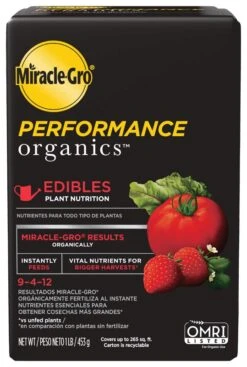 Miracle-Gro Performance Organics Edibles Plant Nutrition