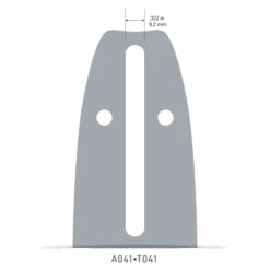 Oregon 12" Single Rivet Guide Bar -Stihl Supplies Store 32051821 3