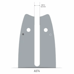 Oregon 12" Advancecut Bar, .90 Series -Stihl Supplies Store 32051824 3 1