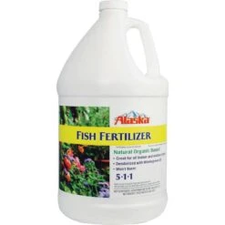 1 Gallon Alaska Gardening Liquid Fish Fertilizer 5-1-1