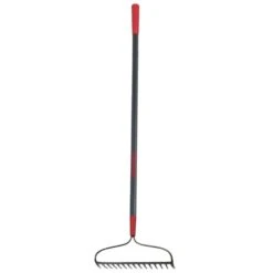 Razor-Back 15-Tine Bow Rake W/ Fiberglass Handle & Cushion-Grip