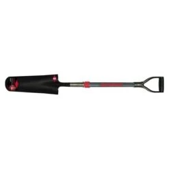 Razor-Back D-Handle Drain Spade W/ Fiberglass Handle & Cushion D-Grip