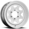 Carlisle White W/ Stripe 15 X 6.6 Rim, 5.5 Bolt Pattern -Stihl Supplies Store 3742899 1