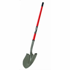 Truper Tru Built Round Point Shovel W/ 47" Fiberglass Handle