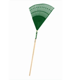 Truper Tru Tough 22" Plastic Leaf Rake W/ 48" Handle