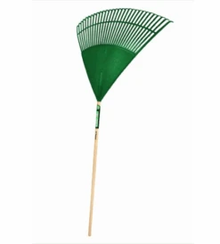 Truper Tru Tough Plastic Shrub Rake W/ 48" Ash Handle