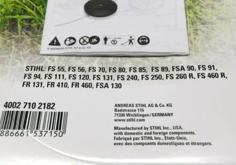 Stihl 4002 710 2182 Durocut 20-2 Line Trimmer Head 4 Stihl 4002 710 2182 Durocut 20-2 Line Trimmer Head - Image 2
