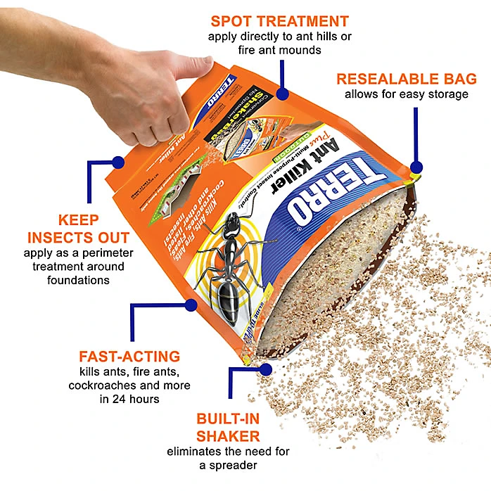 Terro Ant Killer Plus Shaker Bag, 3lb 4 Terro Ant Killer Plus Shaker Bag, 3lb - Image 2
