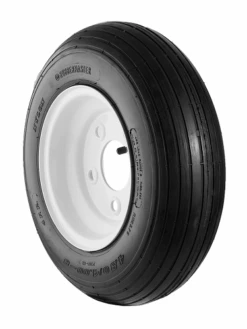 RubberMaster Low Speed Wheelbarrow Tire, Ribbed - TIRE ONLY