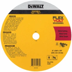 DeWalt FLEXVOLT Ceramic Metal Cutoff Wheel Type 1