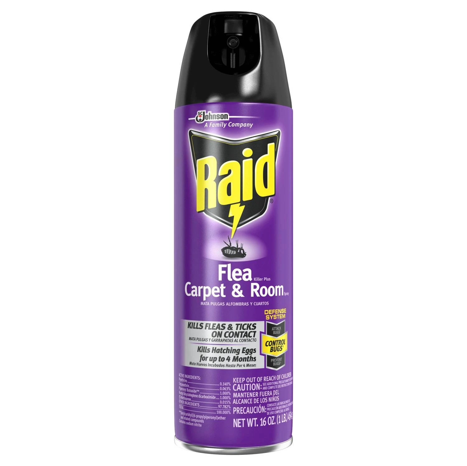 Johnson Wax Flea Killer Plus Raid Carpet & Room 3 Johnson Wax Flea Killer Plus Raid Carpet & Room