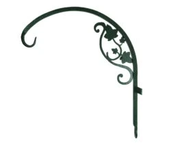 The Hookery Heavy Duty Downturn Curved W/Vine, Green