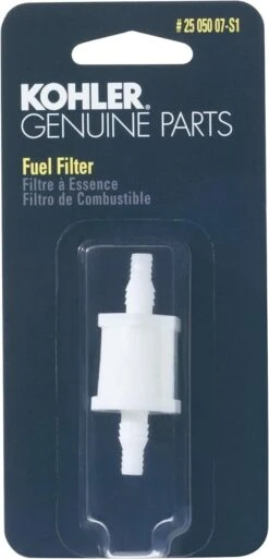 Kohler Fuel Filter 75 Micron With 3/16" And 1/4" Line