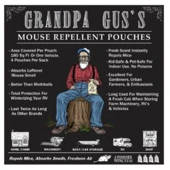 Grandpa Gus's 4 Pack Mouse Repellent -Stihl Supplies Store 66310001 5