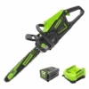 Greenworks 80V 18" Cordless Battery Chainsaw W/ 4.0 Ah Battery & Rapid Charger -Stihl Supplies Store 7567224209568 removebg preview