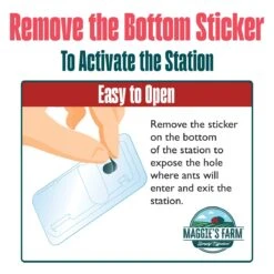Maggie's Farm No Spill Ant Bait Station - 6 Pack -Stihl Supplies Store 811249020274 5