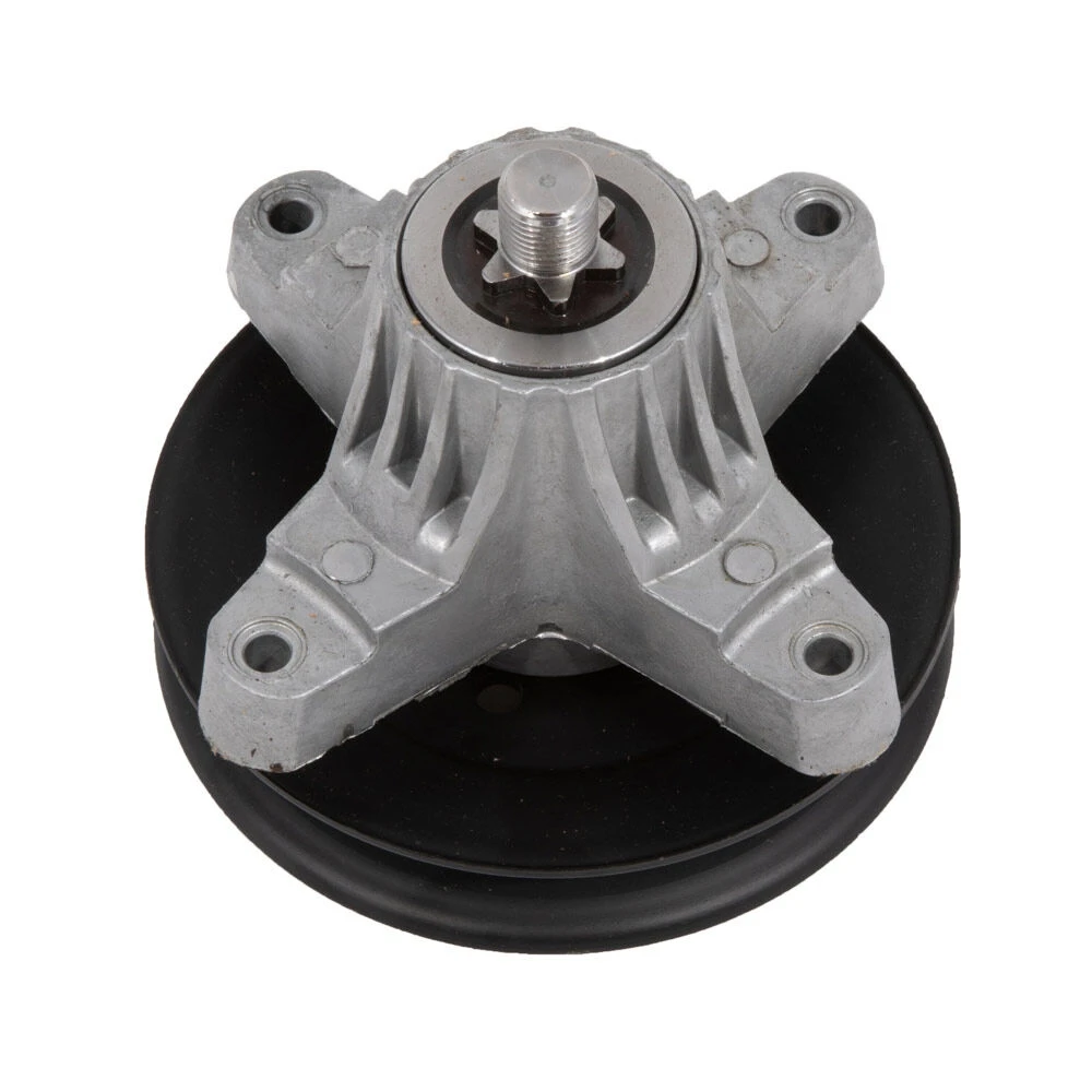 MTD Cub Cadet Spindle Assembly - Pulley: 5.3" Diameter, 918-05016 3 MTD Cub Cadet Spindle Assembly - Pulley: 5.3" Diameter, 918-05016