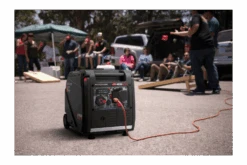 Black Diamond 4500-Watt Wireless Remote Start Inverter Generator -Stihl Supplies Store bd201326 4