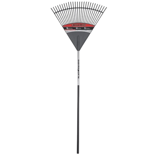 Black Diamond 48" 26-Tine Poly Leaf Rake 3 Black Diamond 48" 26-Tine Poly Leaf Rake