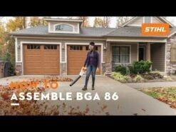 STIHL BGA 86 36V Battery Handheld Leaf Blower Kit W/ AP 300S And AL101 -Stihl Supplies Store hqdefault 133 29