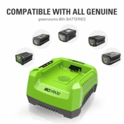 Greenworks 80V Rapid Battery Charger -Stihl Supplies Store image 2 0e062129 62ae 438c b780 011a802f4d6f removebg preview