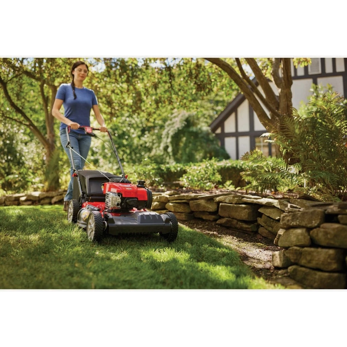 Troy-Bilt 21" 163cc 3-In-1 FWD Self Propelled Gas Mower 6 Troy-Bilt 21" 163cc 3-In-1 FWD Self Propelled Gas Mower - Image 4