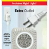 Victor Unit Pestchaser Rodent Repellent W/Nightlight & Extra Outlet,White -Stihl Supplies Store m751ps