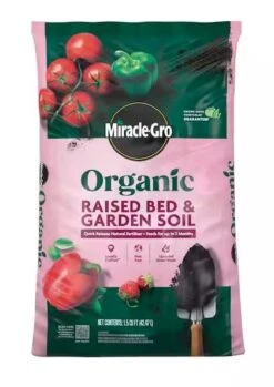 N/A Miracle-Gro Organic Raised Bed And Garden Soil, 1.5 Cu Ft