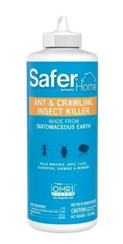 Safer Home Ant & Crawling Insect Killer Diatomaceous Earth, 7 Oz