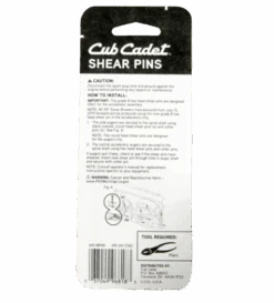 MTD Cub Cadet Shear Pins For 3X Snow Blowers -Stihl Supplies Store sheer pin2 removebg preview